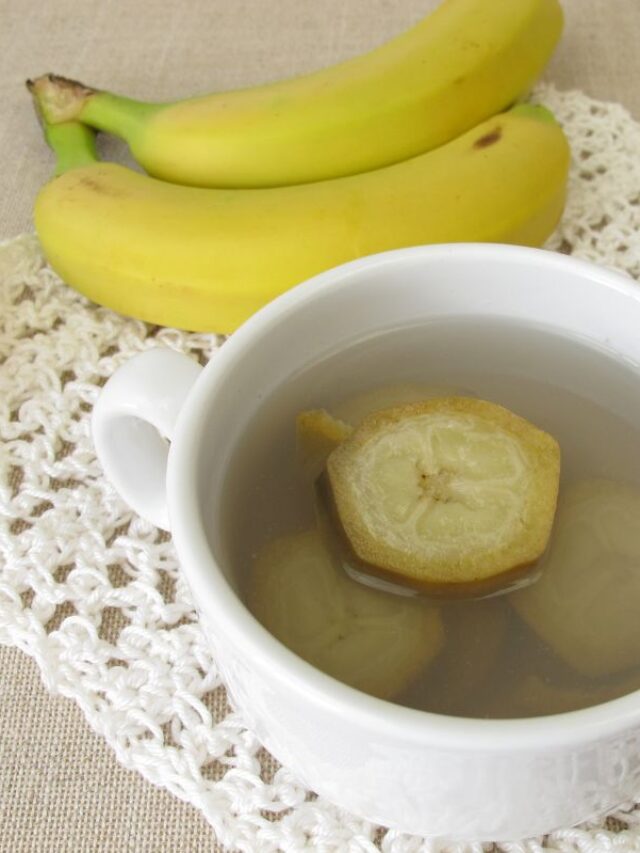 Bananų arbata: kuo ji naudinga ir kaip ją paruošti