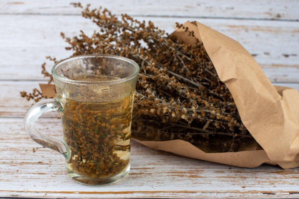 Kaip gerti pelyno arbatą antiparazitiniam poveikiui