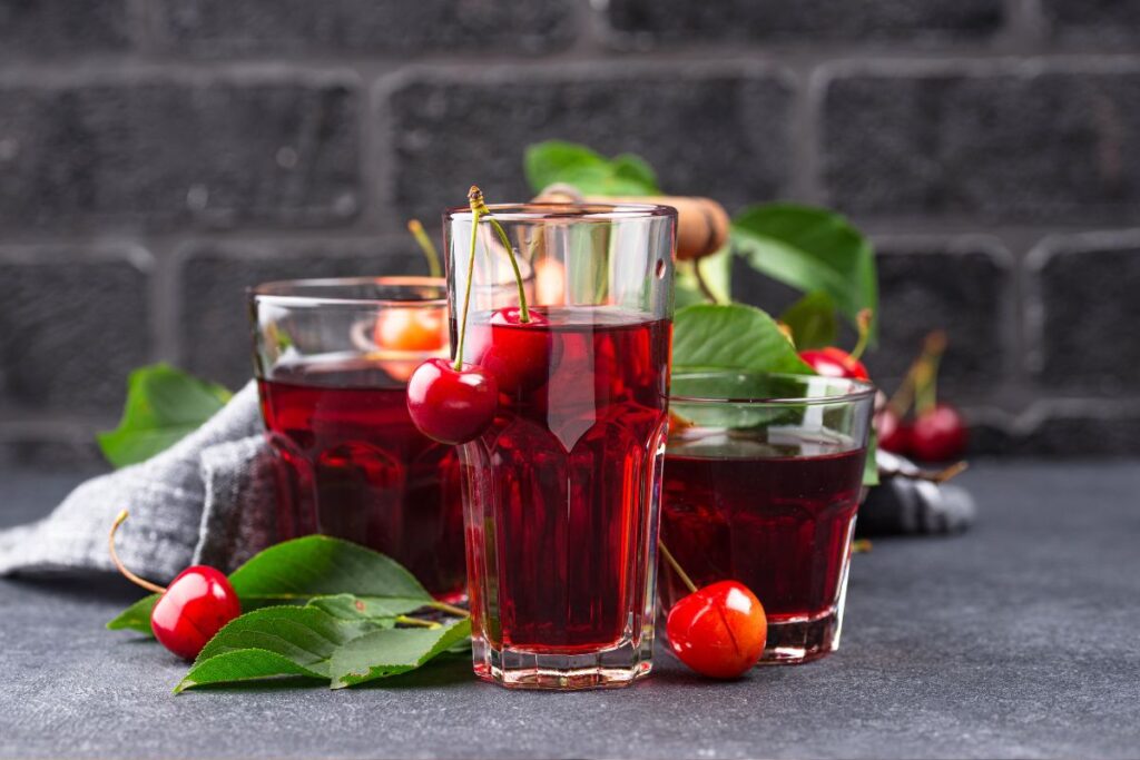 Raminantys gėrimai - vyšnių sultys